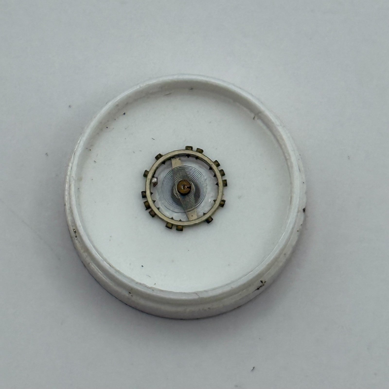 AS 976 1012 Balance Wheel Complete And Spring  29 M Watch Movement Parts NOS 