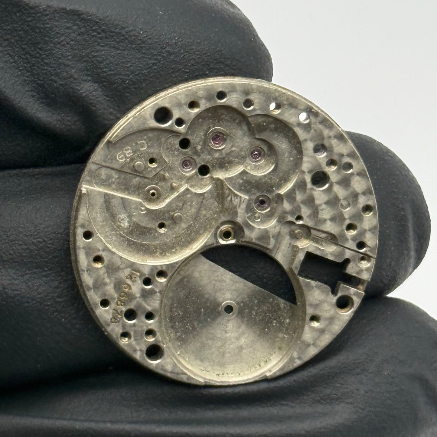 IWC Cal 89 Watch Movement Main Plate C.89 Vintage Parts Repair Swiss Rare 26.9mm