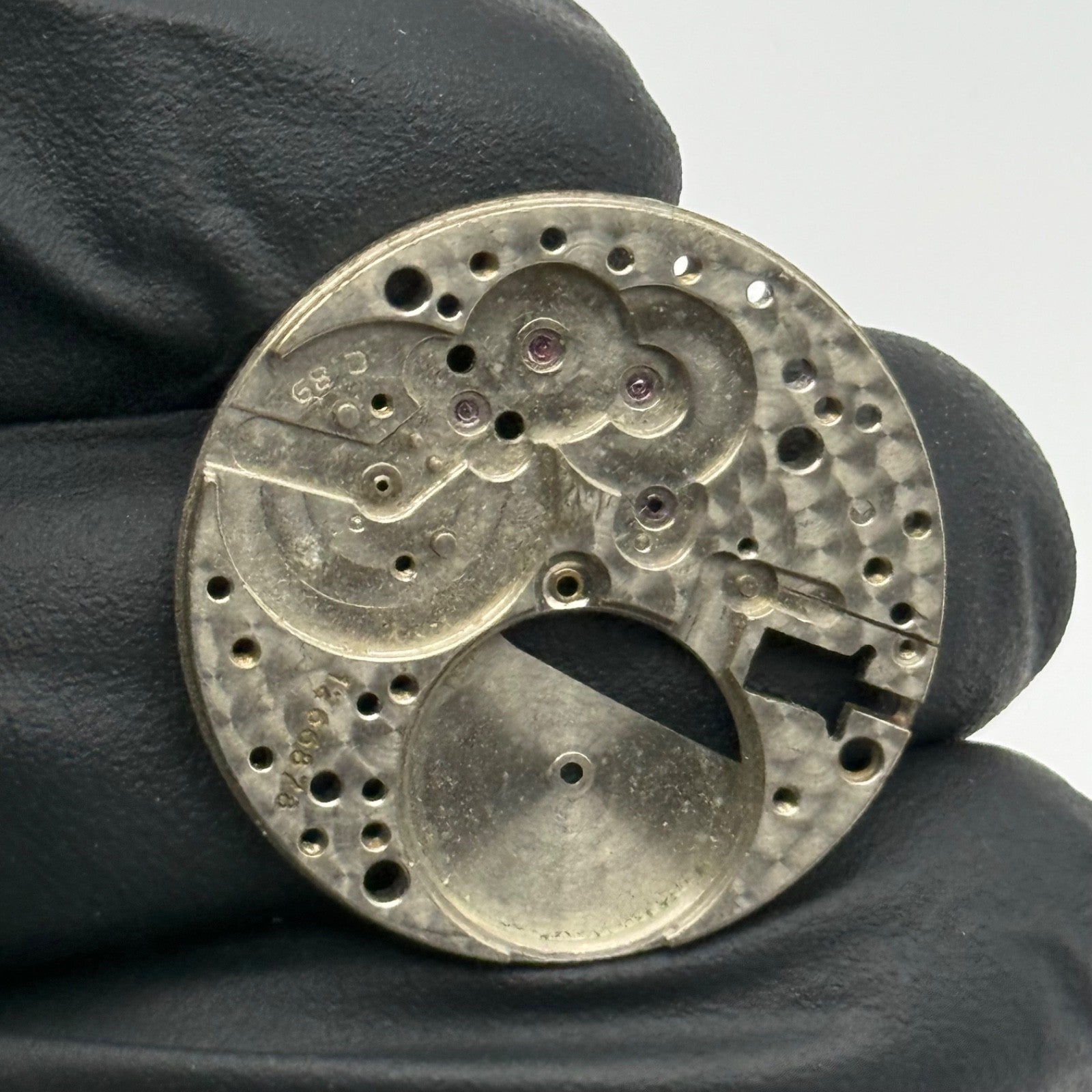 IWC Cal 89 Watch Movement Main Plate C.89 Vintage Parts Repair Swiss Rare 26.9mm