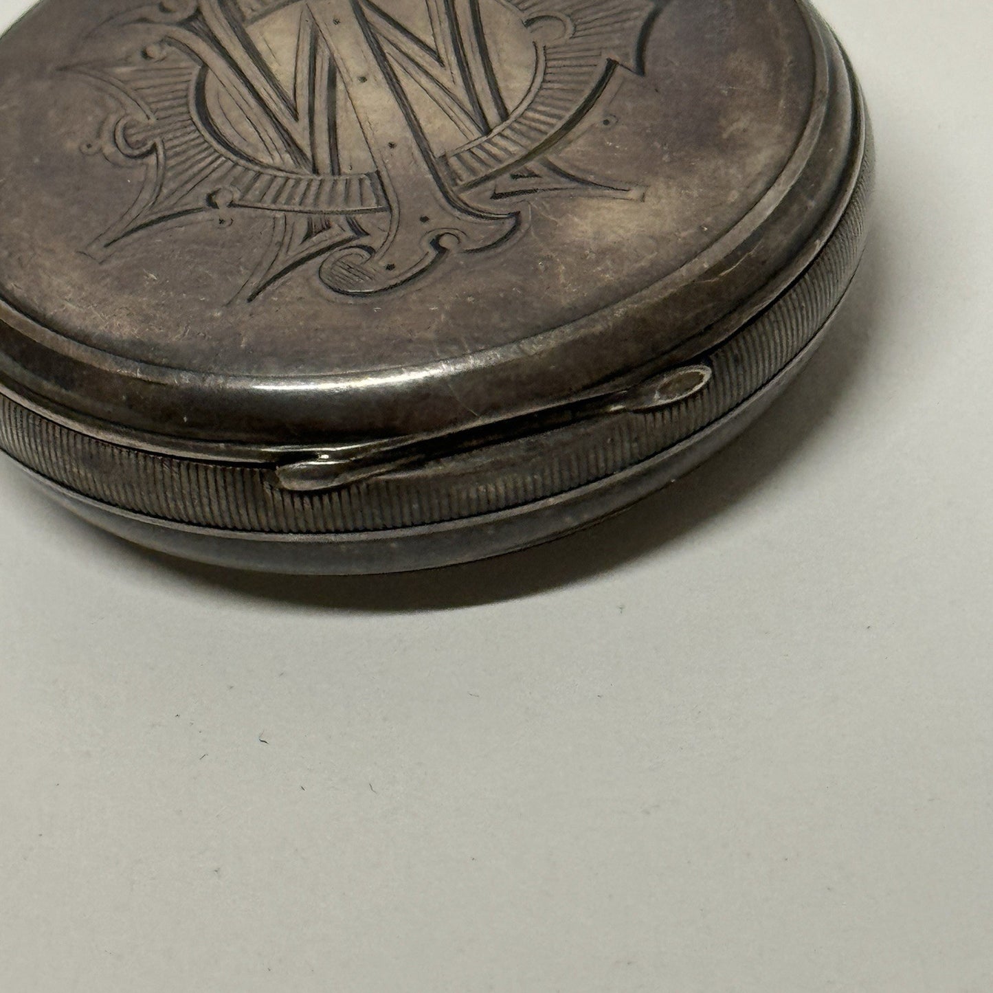 Pin Set Sterling Silver 3/4 Plate Lever English Watch LTD Pocket Watch TO REPAIR