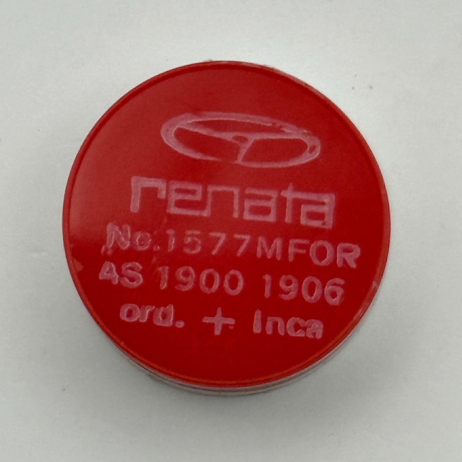 AS 1900 1906 Balance Wheel Complete And Spring Ord + Inca 1577 M Watch Parts NOS