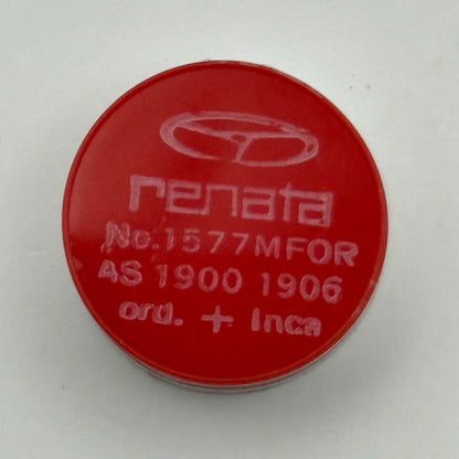 AS 1900 1906 Balance Wheel Complete And Spring Ord + Inca 1577 M Watch Parts NOS