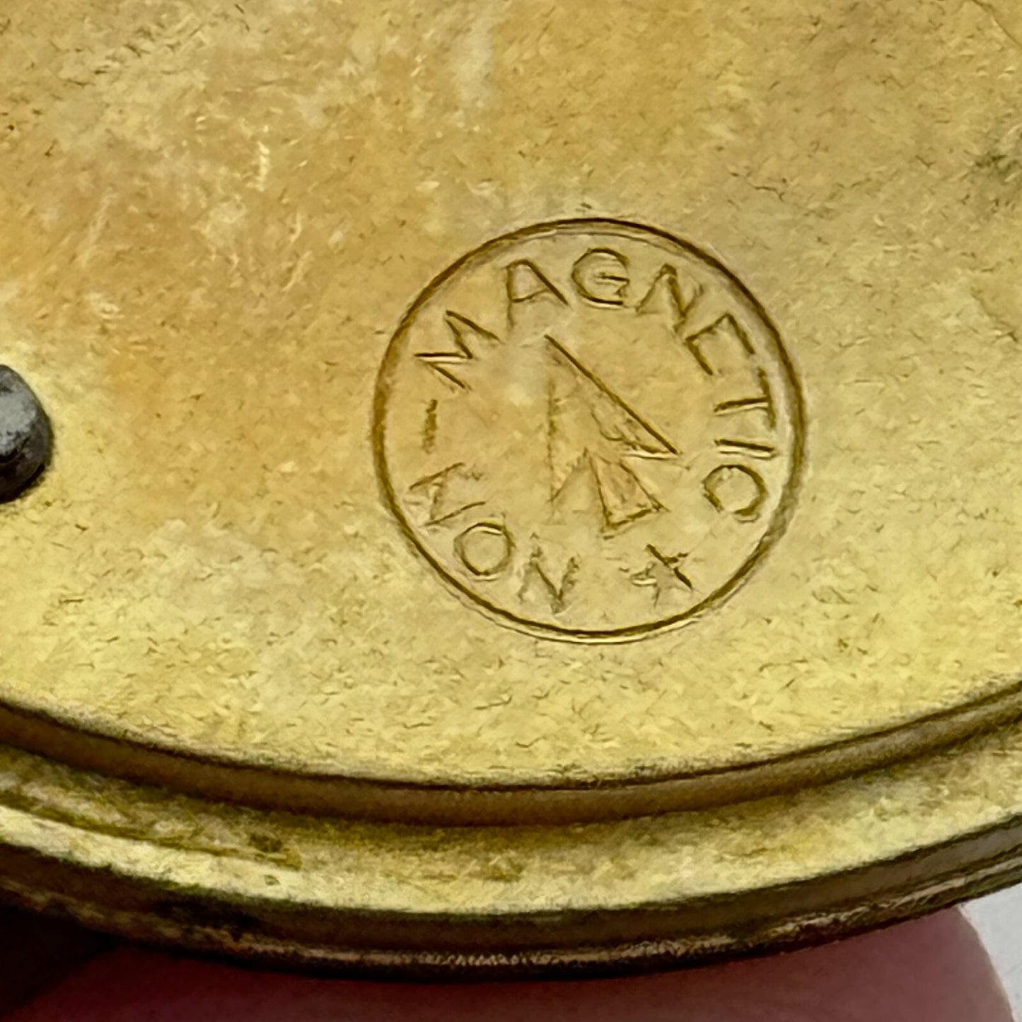 45mm Antique Non Magnetic Balance Intact Key Wound Pocket Watch Movement PARTS