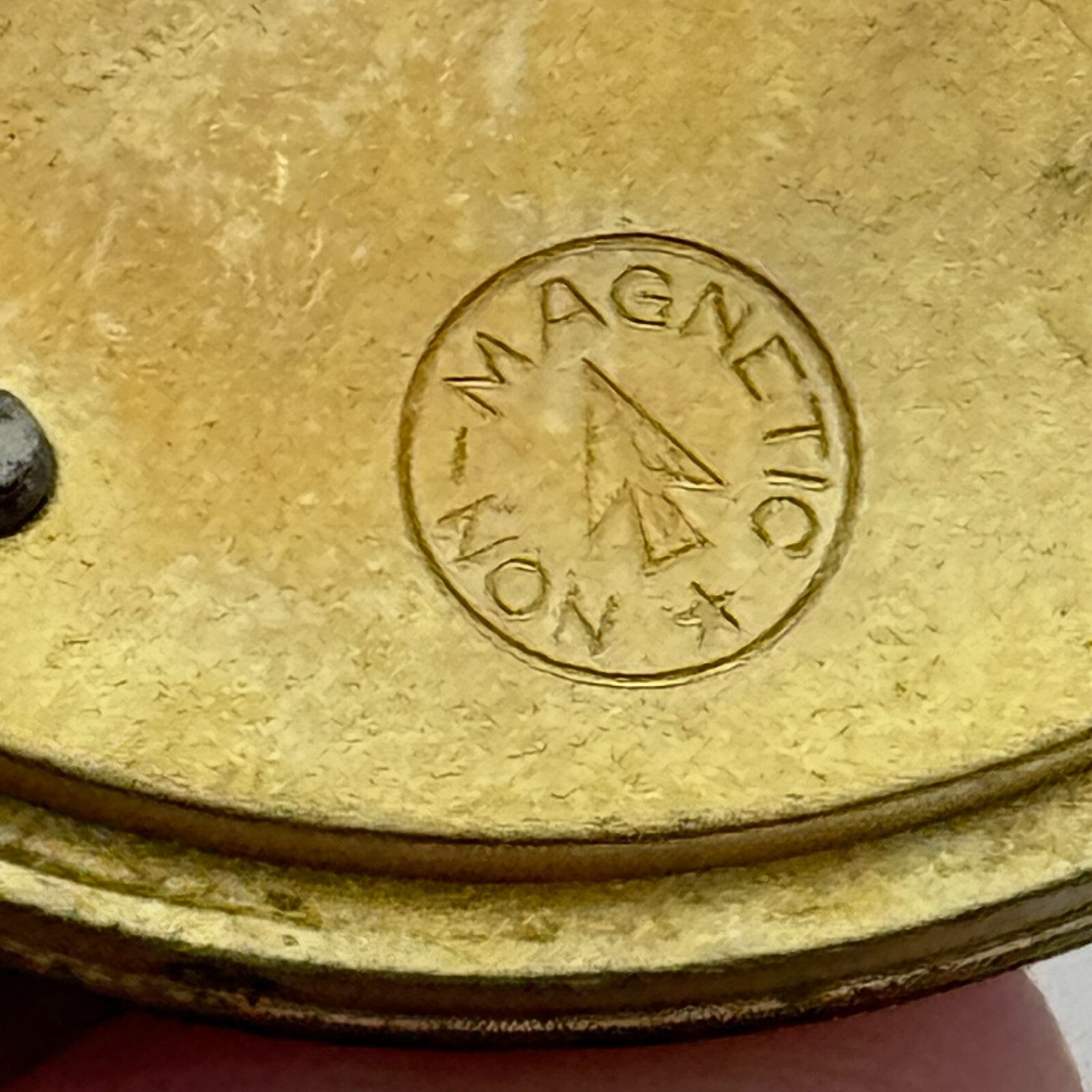 45mm Antique Non Magnetic Balance Intact Key Wound Pocket Watch Movement PARTS