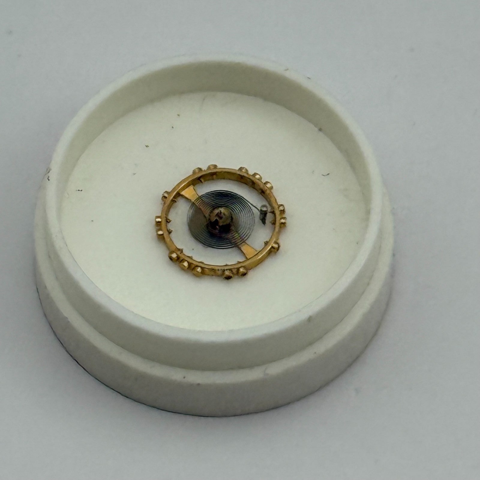 AS 976 1012 Balance Wheel Complete And Spring  532 M Watch Movement Parts NOS