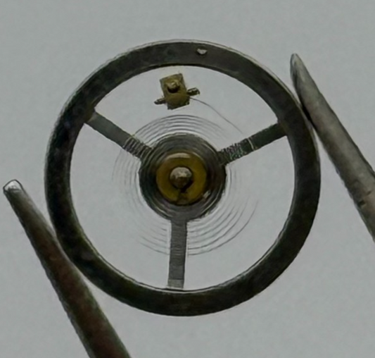 EB 8340 8341 Balance Wheel Complete And Spring 6 3/4’’’ Watch Movements Parts