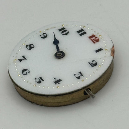 23.6mm Croton AL97 F314 Manual Wind Watch Movement Swiss Vintage PARTS SPARES