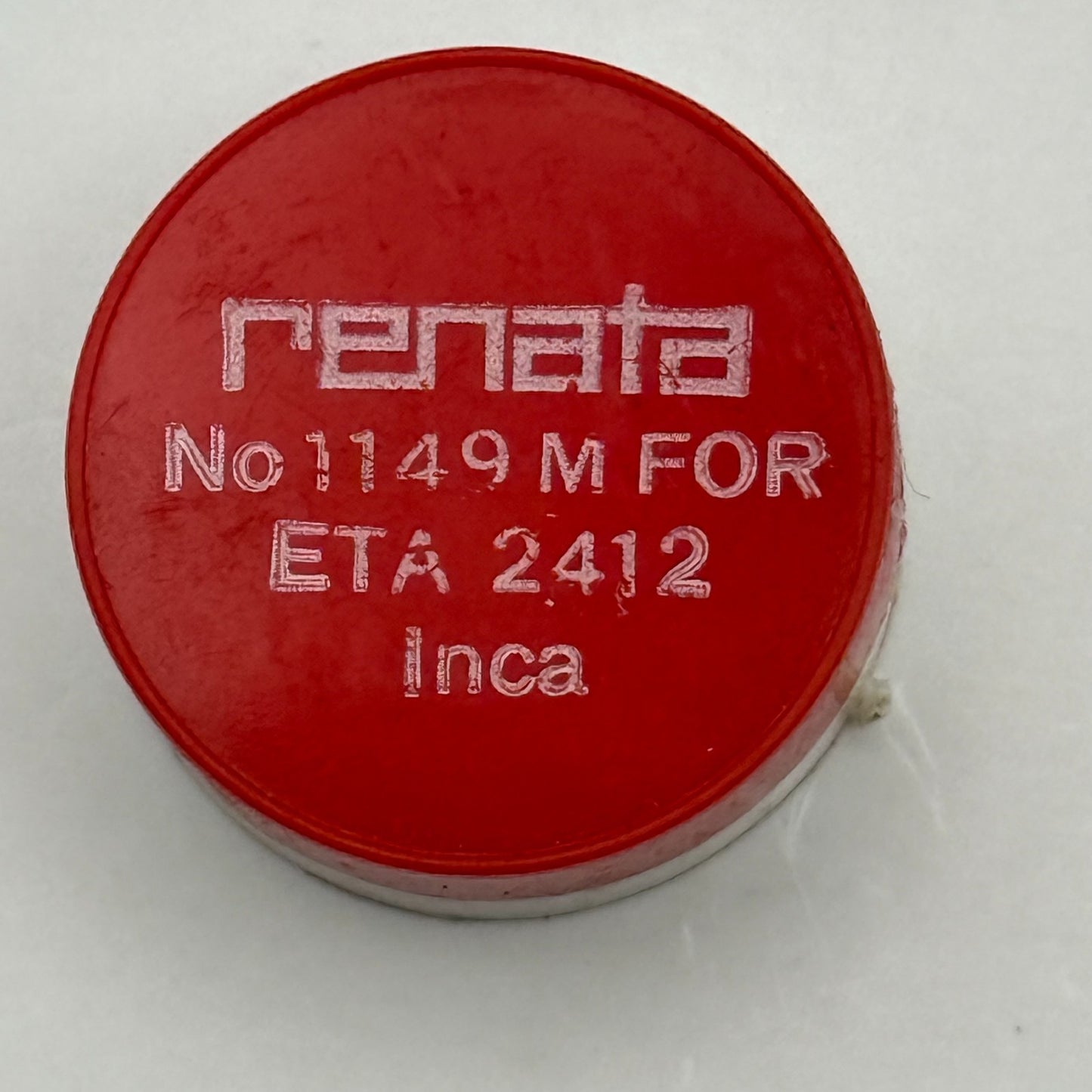 ETA 2412 Balance Wheel Complete And Spring 1149 M Watch Movement Parts NOS