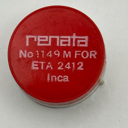 ETA 2412 Balance Wheel Complete And Spring 1149 M Watch Movement Parts NOS