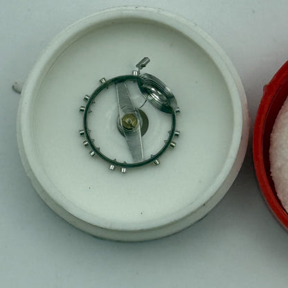 FHF 125 Balance Complete 8 3/4''' Renata 206 Watch Movement Parts DAMAGED