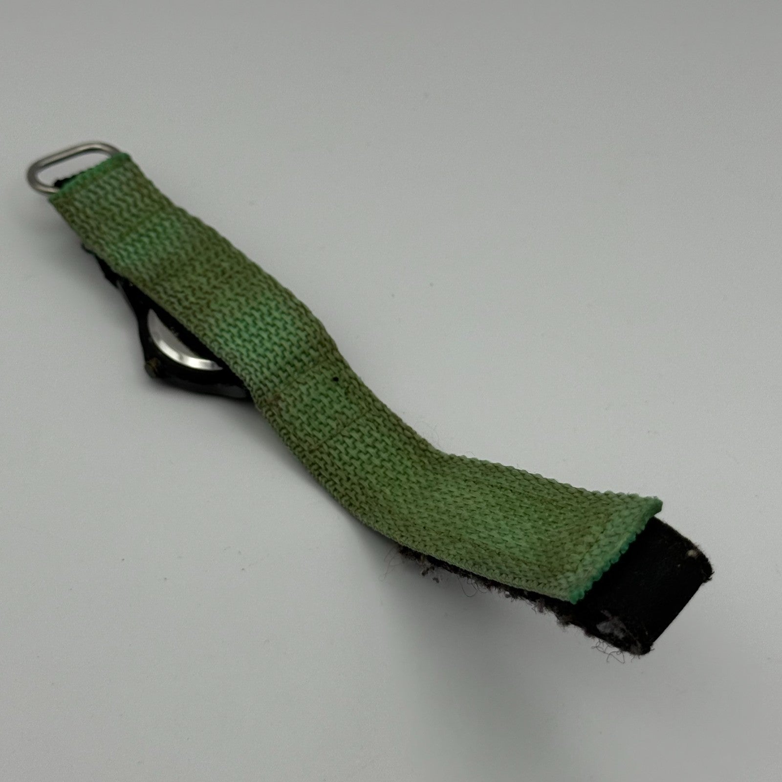 Ravel Nite-Glo Kids Quartz Watch White Dial Hook & Loop Strap Working 31mm