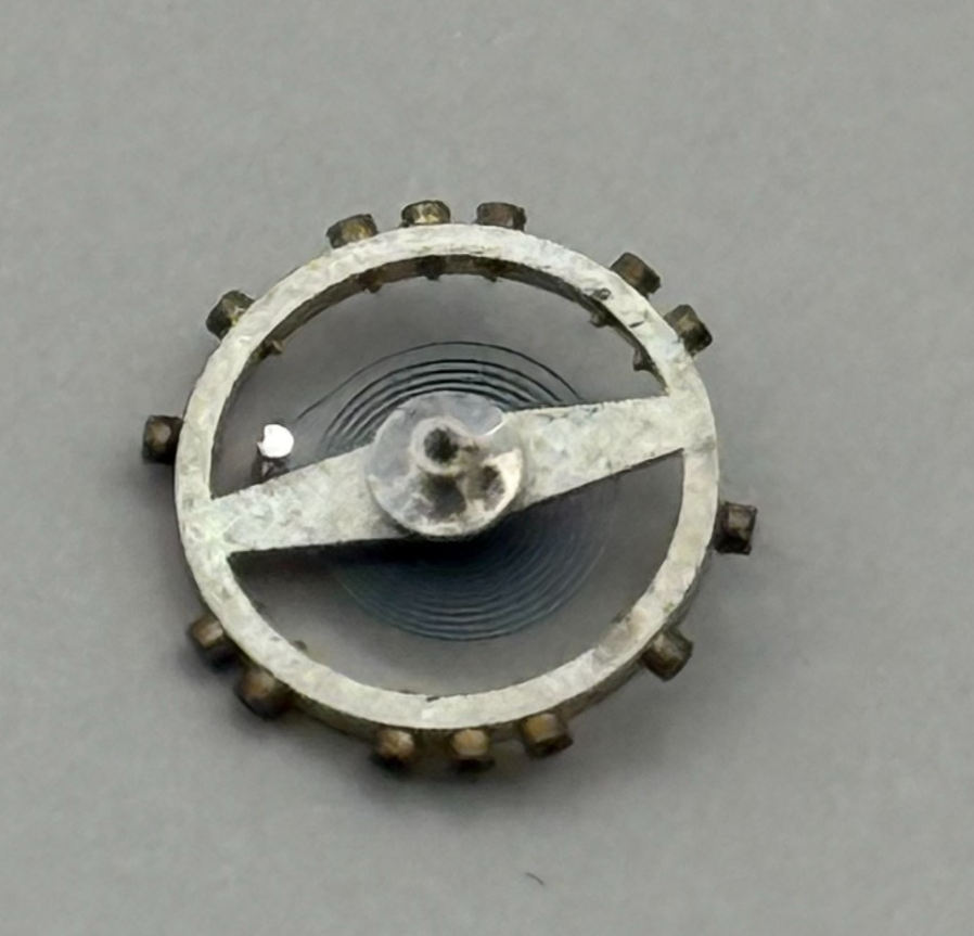 AS 976 1012 Balance Wheel Complete And Spring  532 M Watch Movement Parts NOS