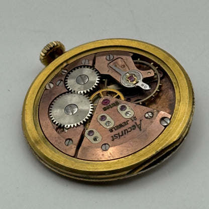 ETA 2390 Watch Movement Accurist Manual Wind Vintage Swiss Parts Repair 29.5mm