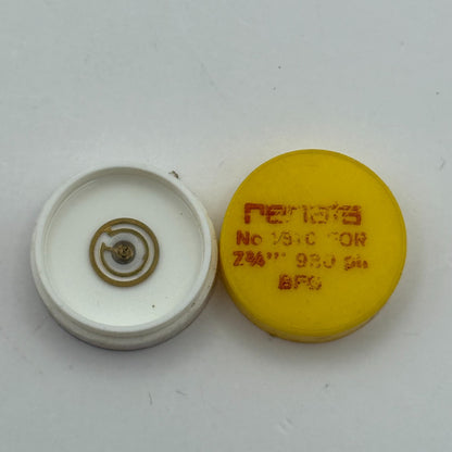 BFG 930 Balance Wheel Complete And Spring 7 3/4''' 1910 Watch Movement Parts 