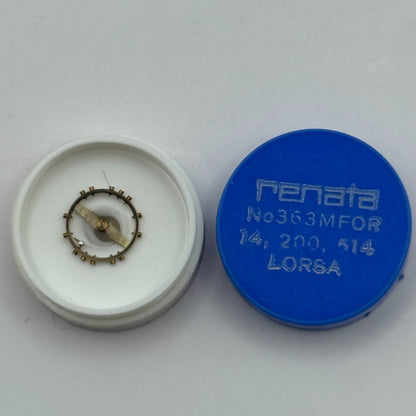 Lorsa 14, 200, 514 Balance Wheel Complete And Spring 363 M Watch Movement Parts 