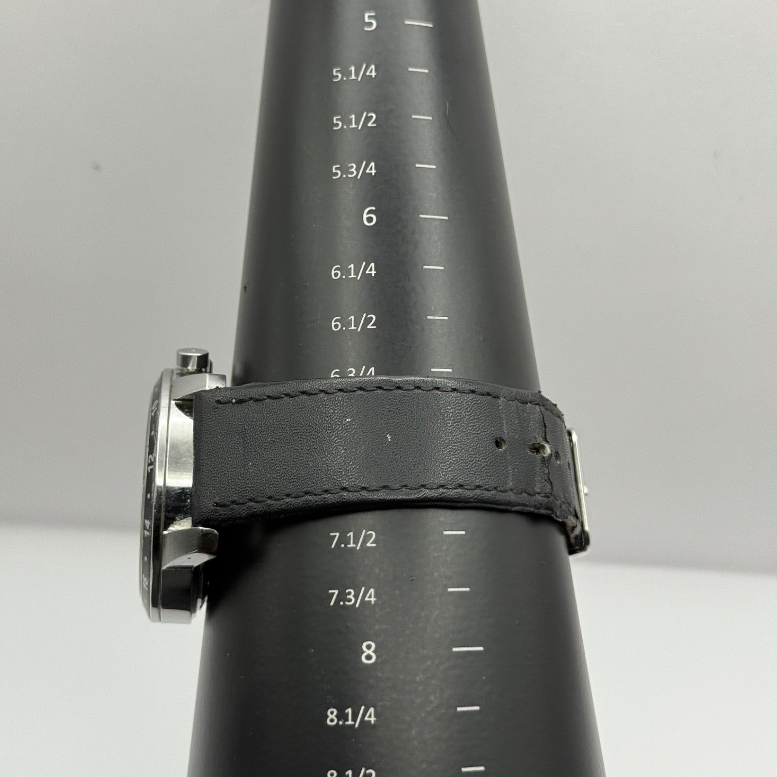 Pulsar Chronograph 100M Watch Men's Quartz VD53-X055 Working 43mm Japan Steel