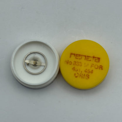Oris 451 454 Balance Wheel Complete And Spring  333 M Watch Movement Parts NOS