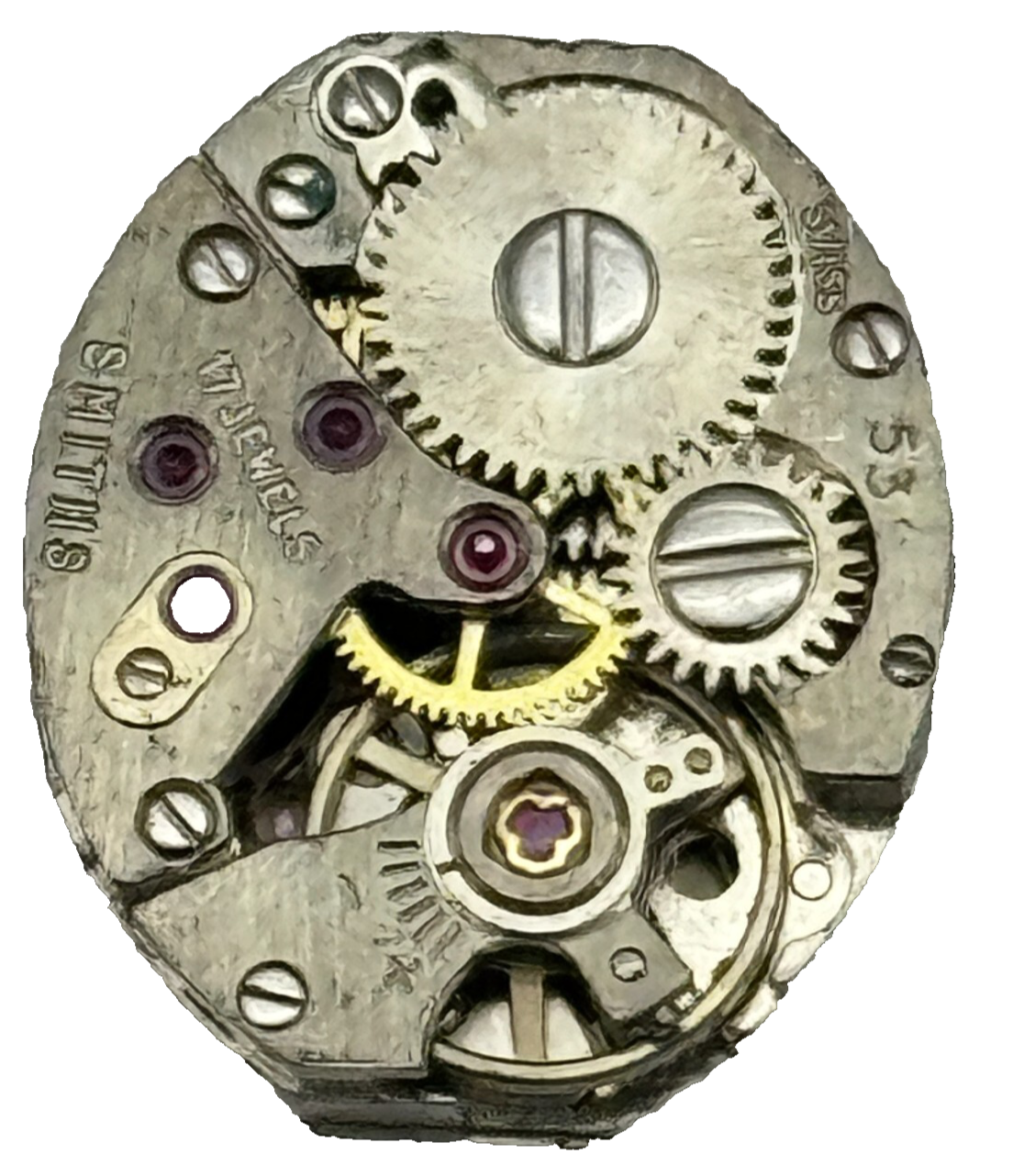 13mm Ladies Smiths AS 1012 A Schild Manual Wind Swiss Watch Movement PARTS