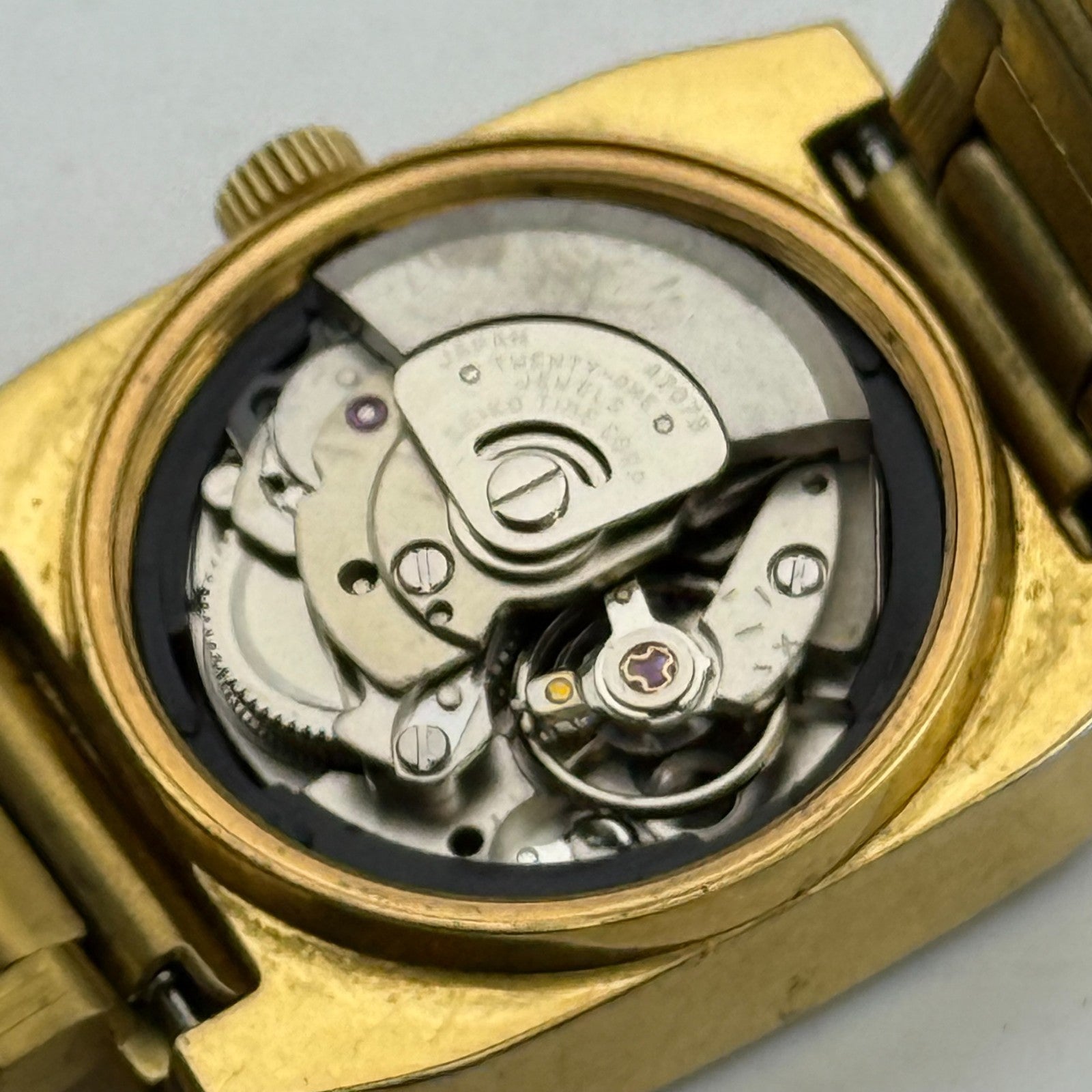 23mm Ladies Running Vintage Seiko 5 Automatic 4207-00N0 Cal 4207B Watch PARTS