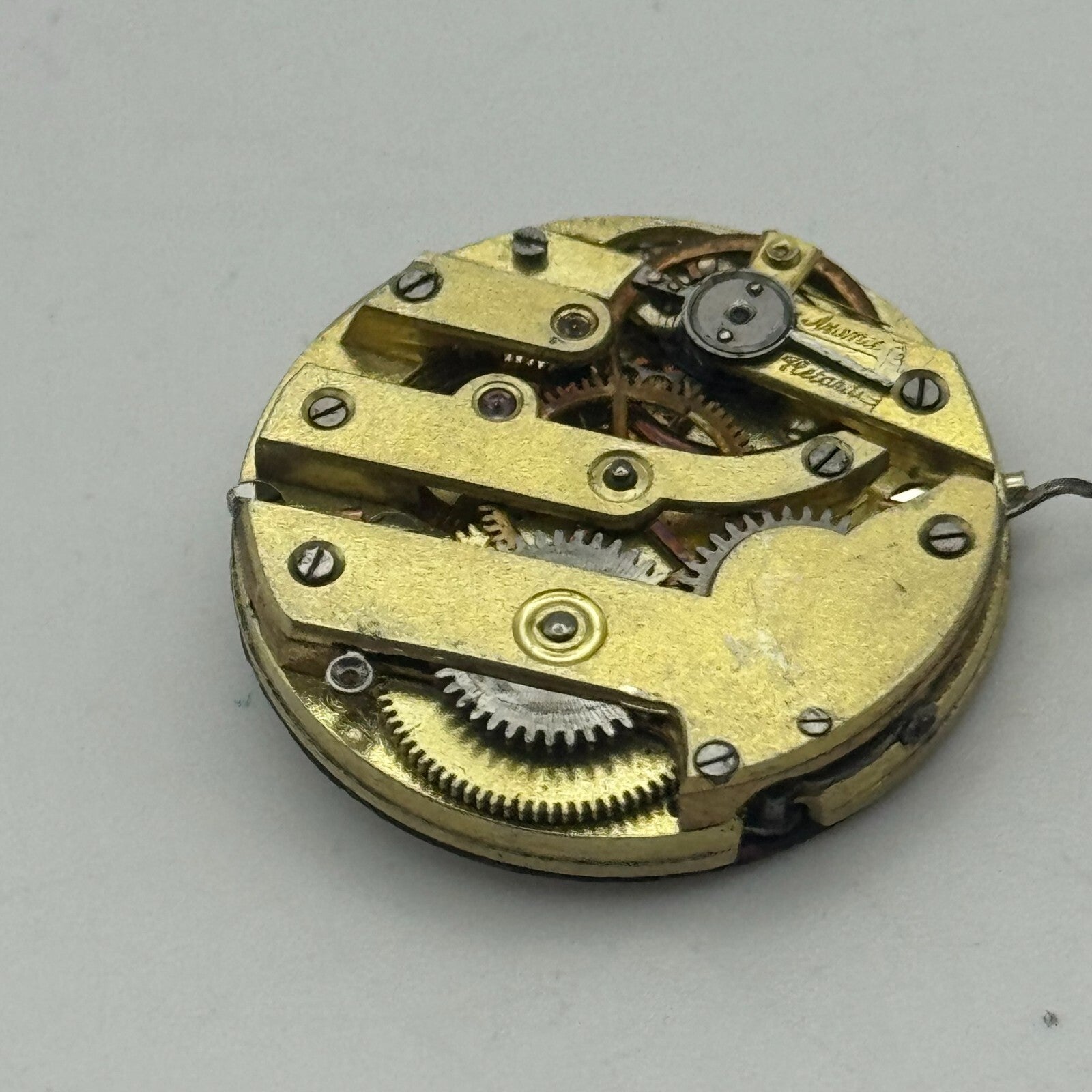 24.9mm Unidentified High Grade Manual Wind Watch Movement Vintage PARTS SPARES