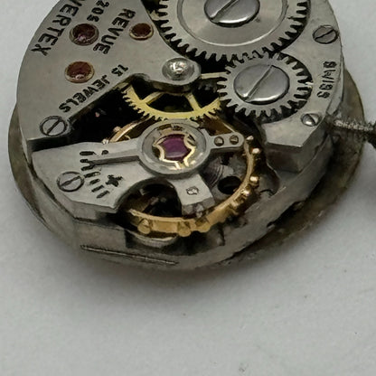 13mm Ladies Running Vertex Revue 205 Swiss Manual Wind Watch Movement PARTS