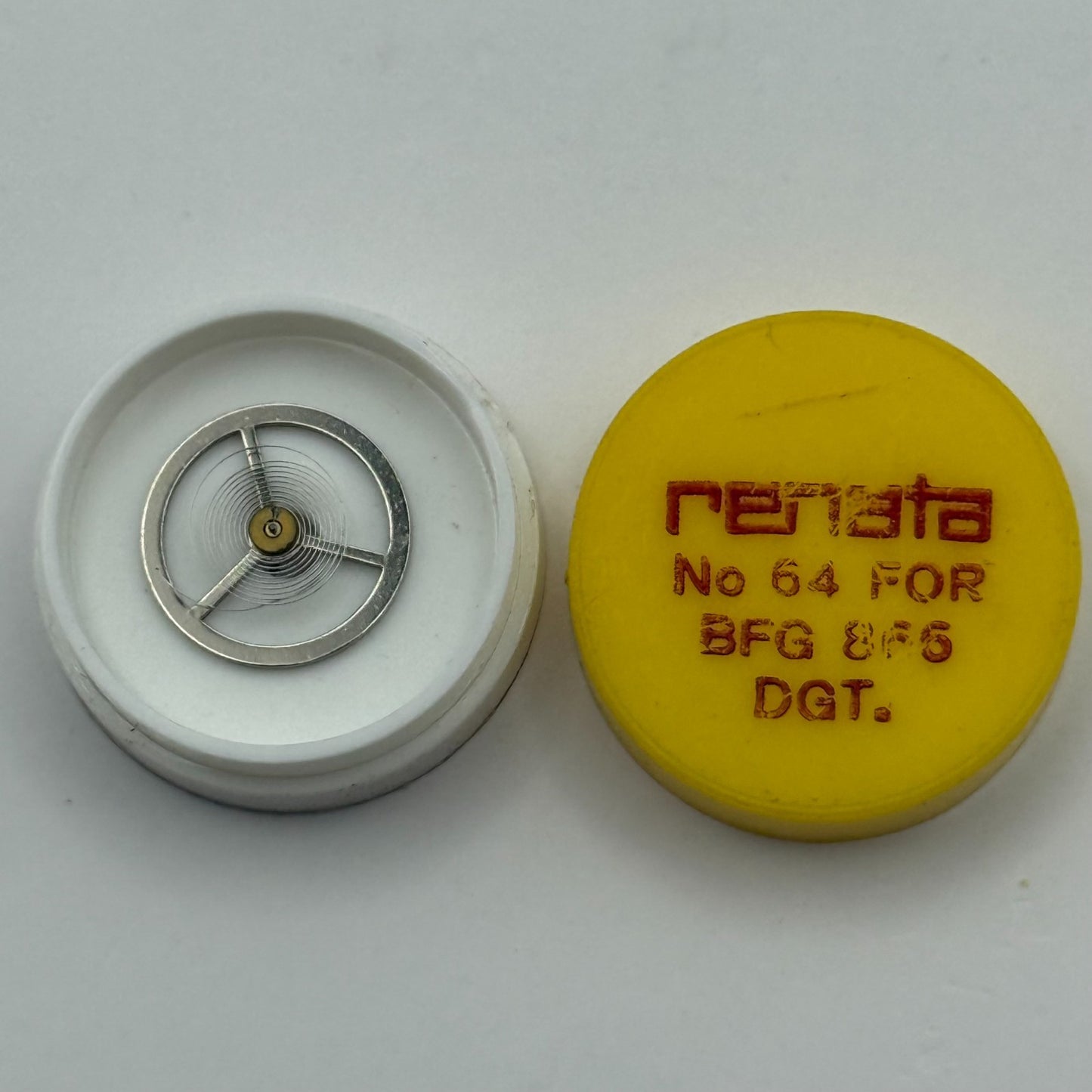 BFG 866 Balance Complete DGT Renata 64 Watch Movement Parts Vintage DAMAGED