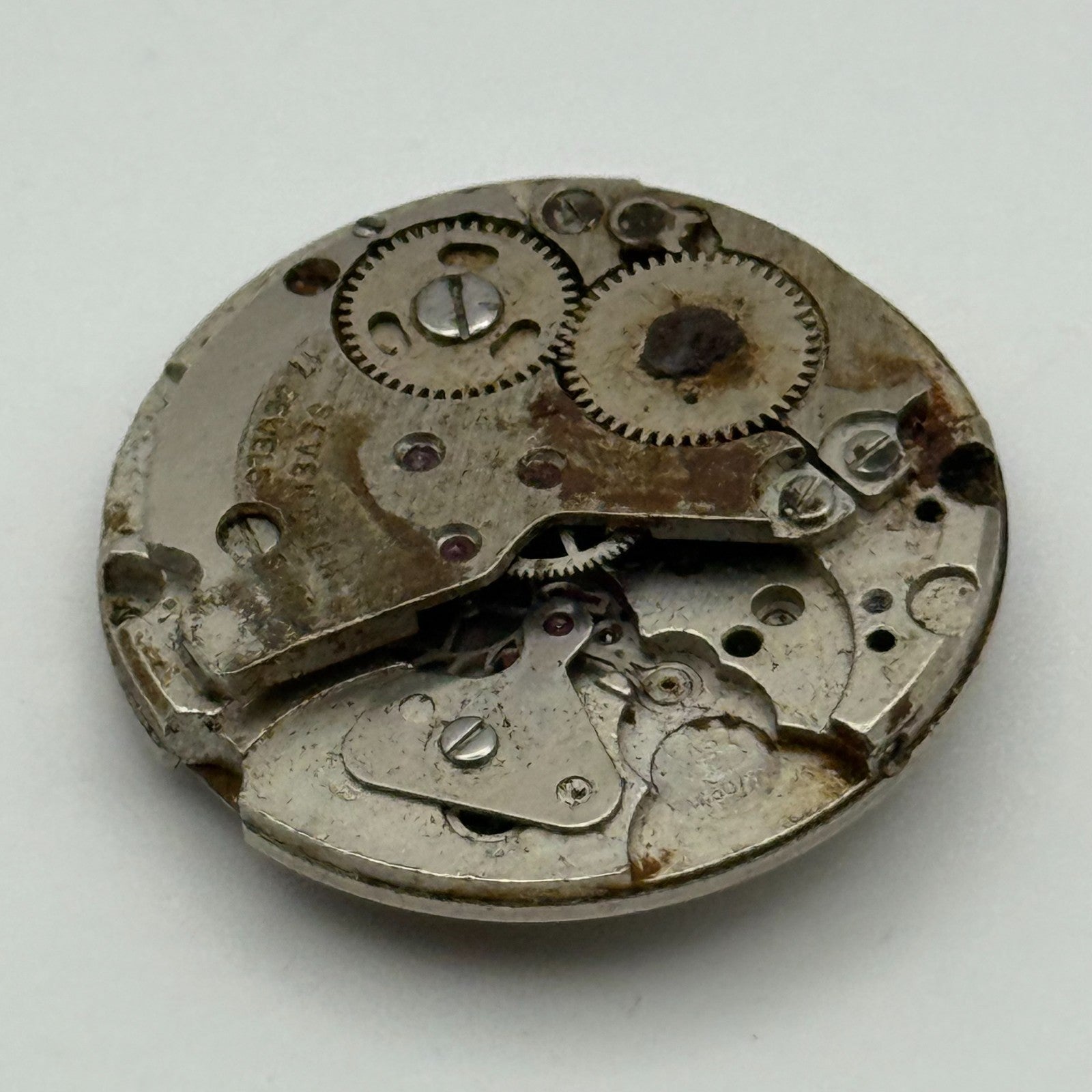 AS ST 1950/51 17 Jewels Watch Movement Manual Wind Vintage Parts Repair 26mm