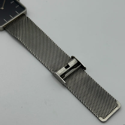 Calvin Klein Ladies Quartz Watch Black Dial Mesh Strap Swiss 30mm PARTS REPAIR