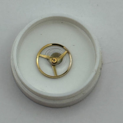 Felsa 4020 4025 Balance Wheel Complete And Spring 1437 M Watch Movement Parts 