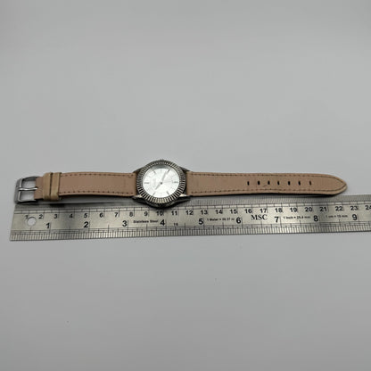 FCUK French Connection Time Ladies Quartz Watch Crystal Markers Working 33mm