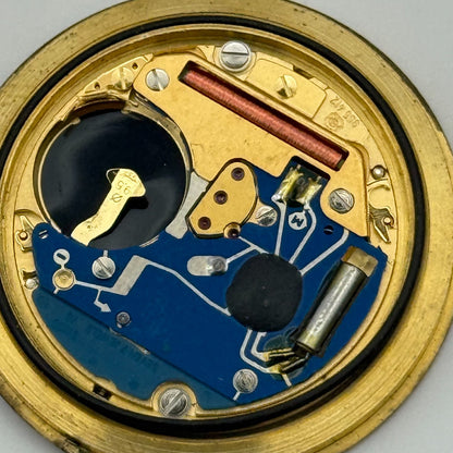 ETA 955.412 Quartz Watch Movement Rotary Date Vintage Swiss Parts Repair 31.8mm