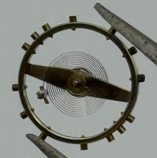 FHF 29 Balance Complete 8-12''' Renata Watch Movement Parts Vintage NOS