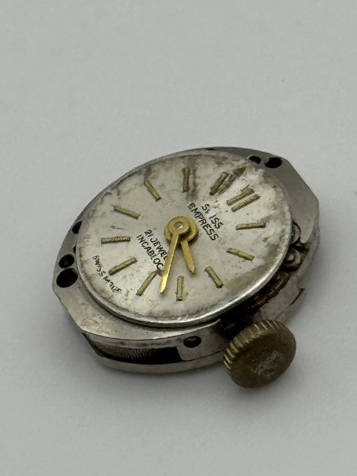 12.9mm Running Vintage Fleurier FEF 6630 Manual Wind Watch Movement PARTS