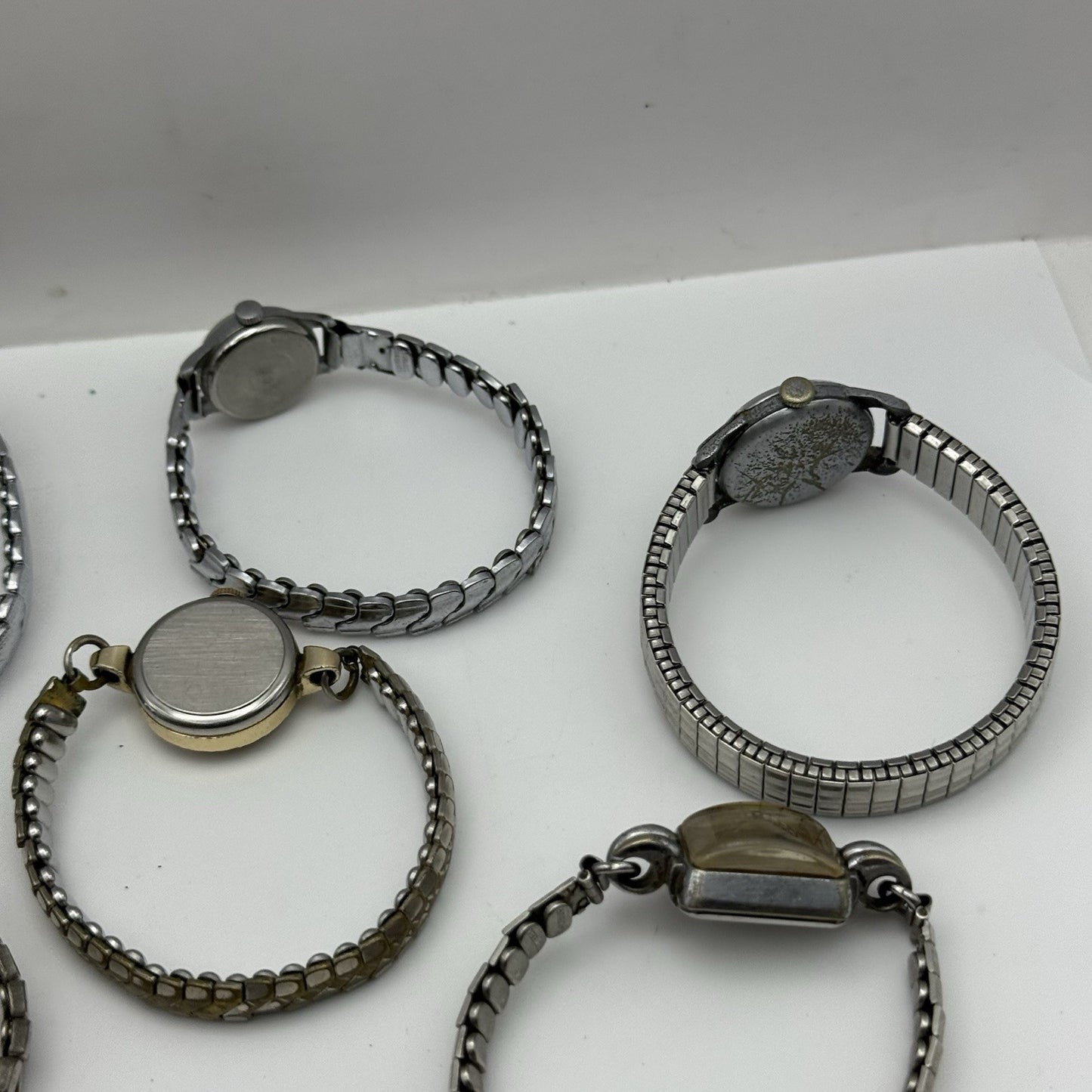 Bundle Of Ladies Vintage Manual Wind Wristwatches Joblot PARTS REPAIR SPARES