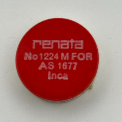 AS 1677 Balance Wheel Complete And Spring Inca 1224 M Watch Movement Parts NOS