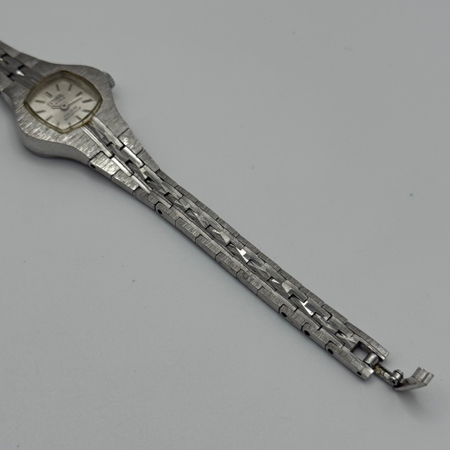 Vintage Ladies Mechanical Watch Estoral Full Lever Shockproof Working 21mm