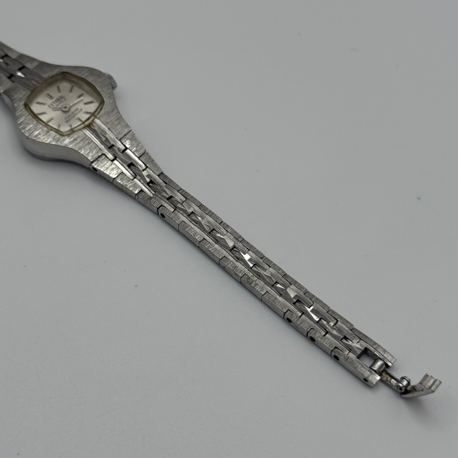 Vintage Ladies Mechanical Watch Estoral Full Lever Shockproof Working 21mm