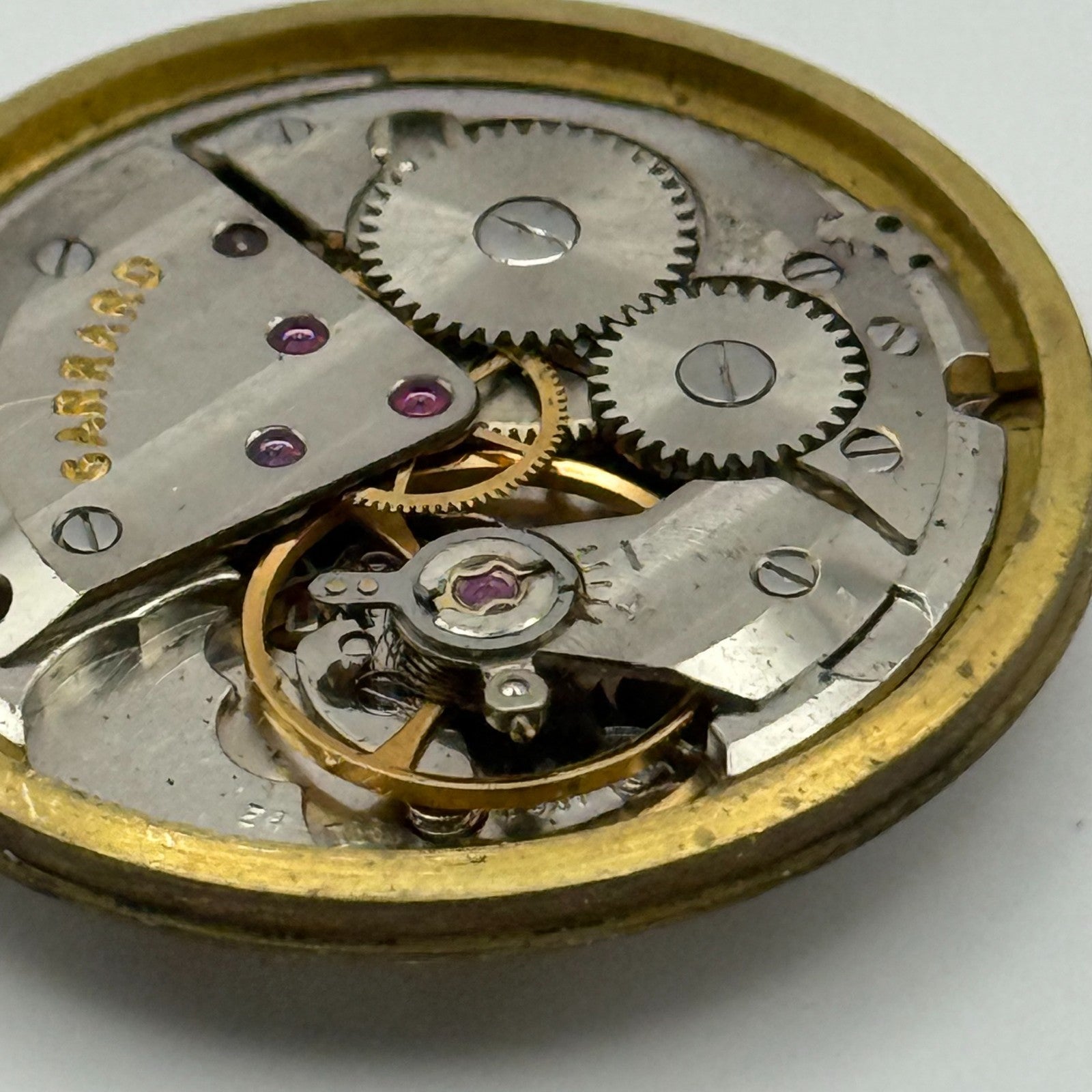 Garrard ETA 2391 Watch Movement Manual Wind Vintage Swiss Parts Repair 30.3mm