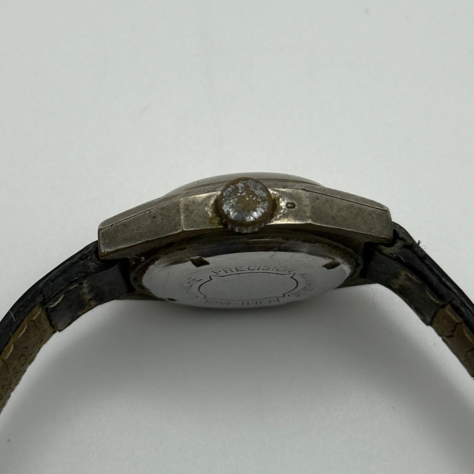 26mm Vintage Utina Etoile Interesting Date Dial Manual Wind Watch PARTS / REPAIR