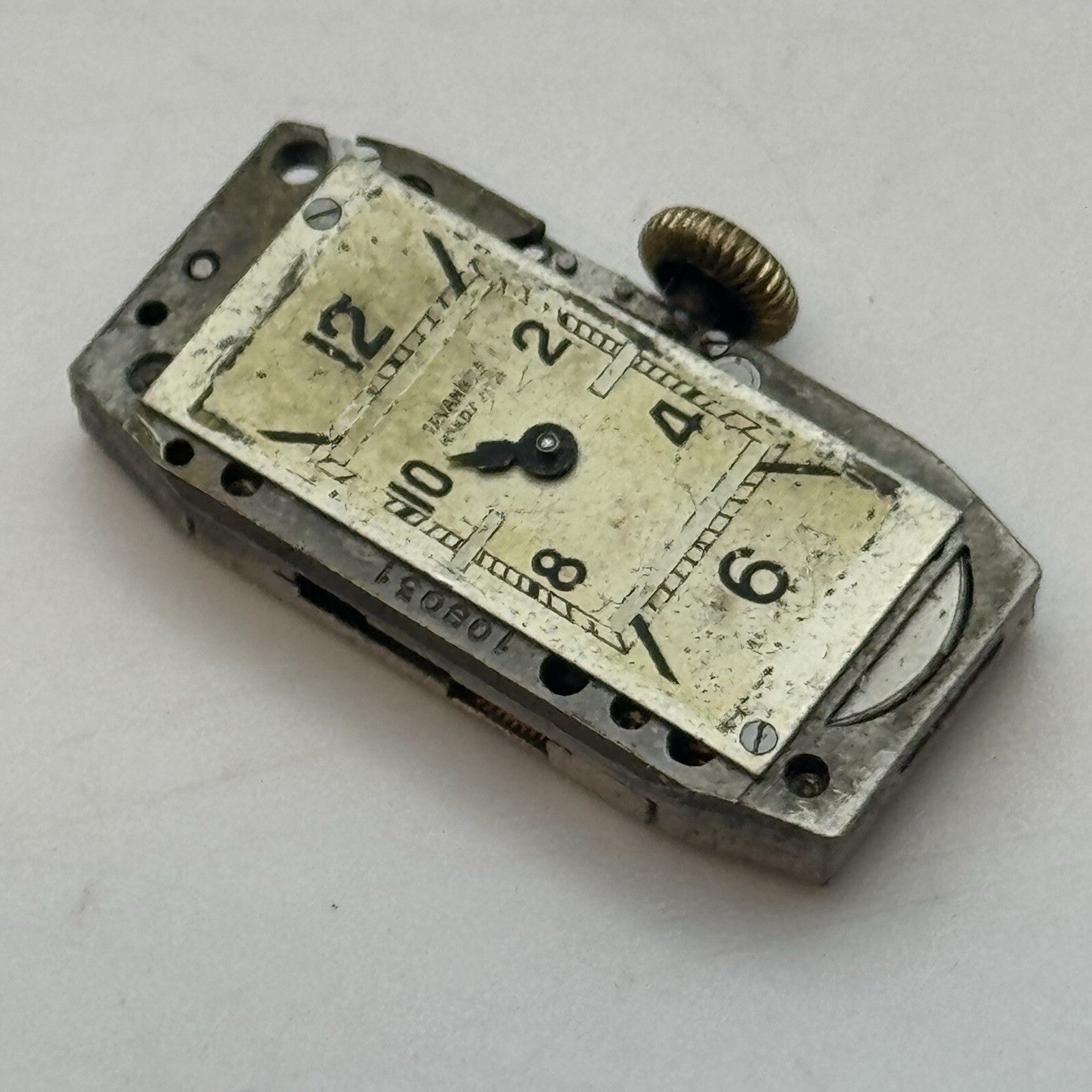 12.1mm Cyma Tavannes Cal 345 High Quality Tank Watch Movement Restoration Parts