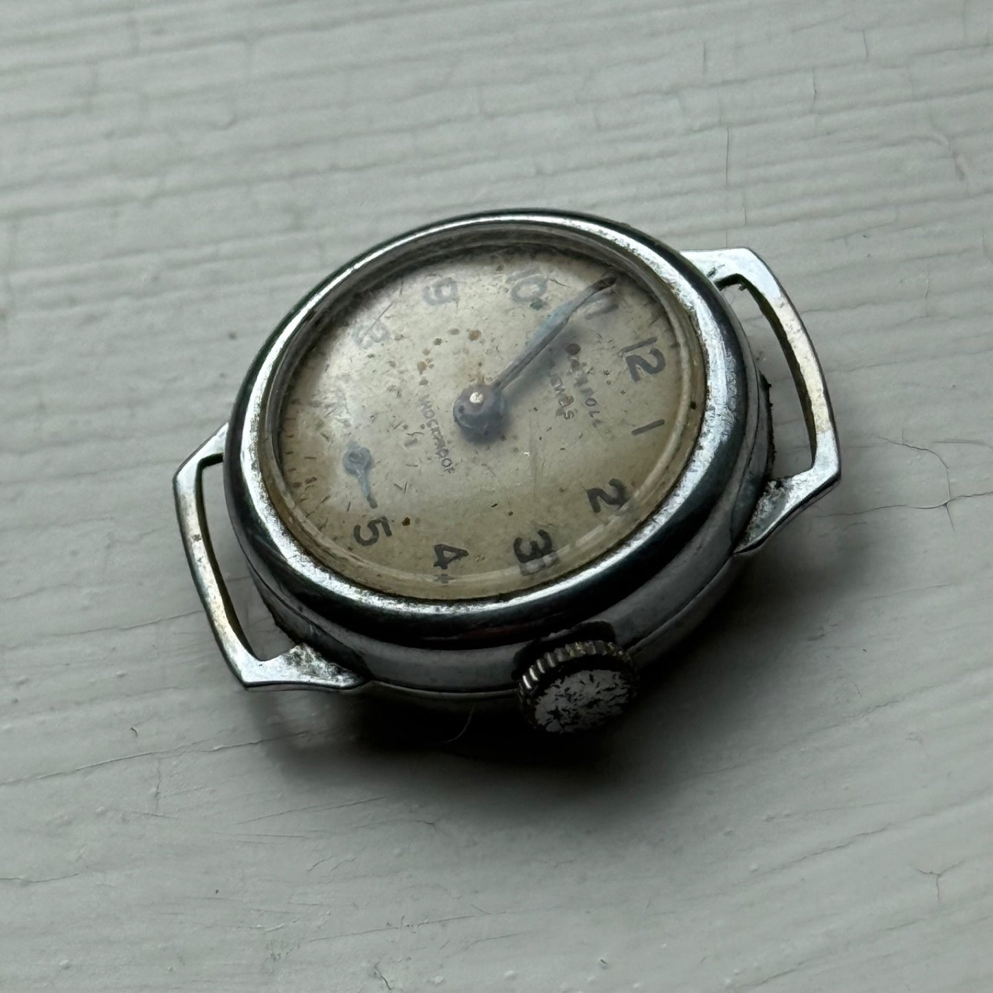 22mm Running Vintage Ingersoll Cal 60 Shockproof Manual Wind Watch PARTS REPAIR