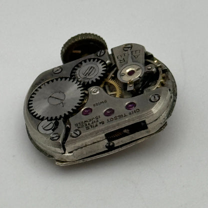 13.5mm Tissot 13.6 Swiss 15 Jewels Manual Wind Ladies Watch Movement PARTS