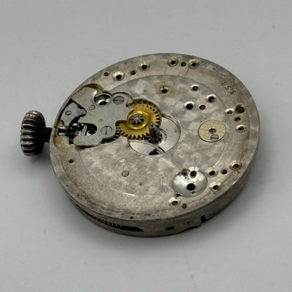 Depose 858 Patent 51482 Trench Watch Movement Manual Wind Vintage Parts 24.8mm