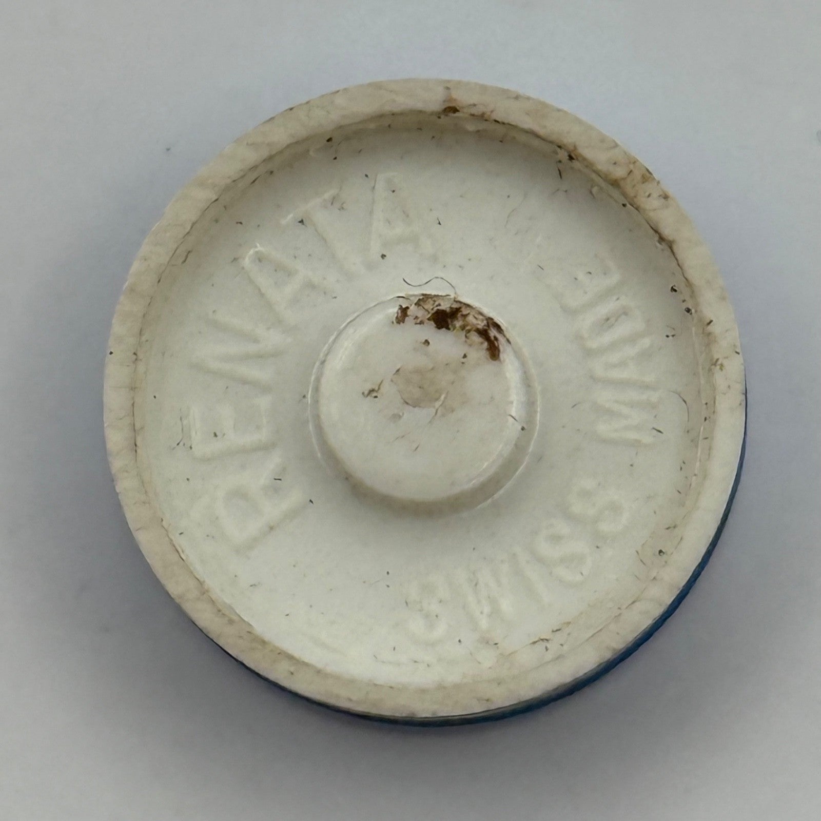 Tissot 21.7 Balance Wheel Complete And Spring Renata Watch Movement Parts NOS 