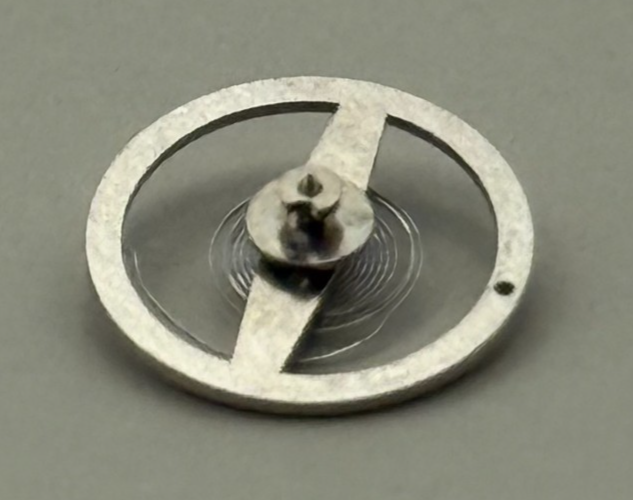 Amida 562 Balance Wheel Complete And Spring  8¾’’’ 874 Watch Movement Parts NOS