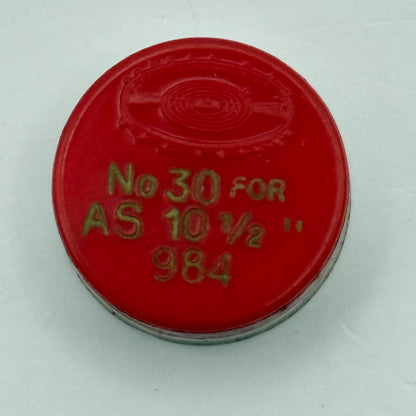 AS 984 Balance Wheel Complete And Spring  10½’’’ 30 Watch Movement Parts NOS