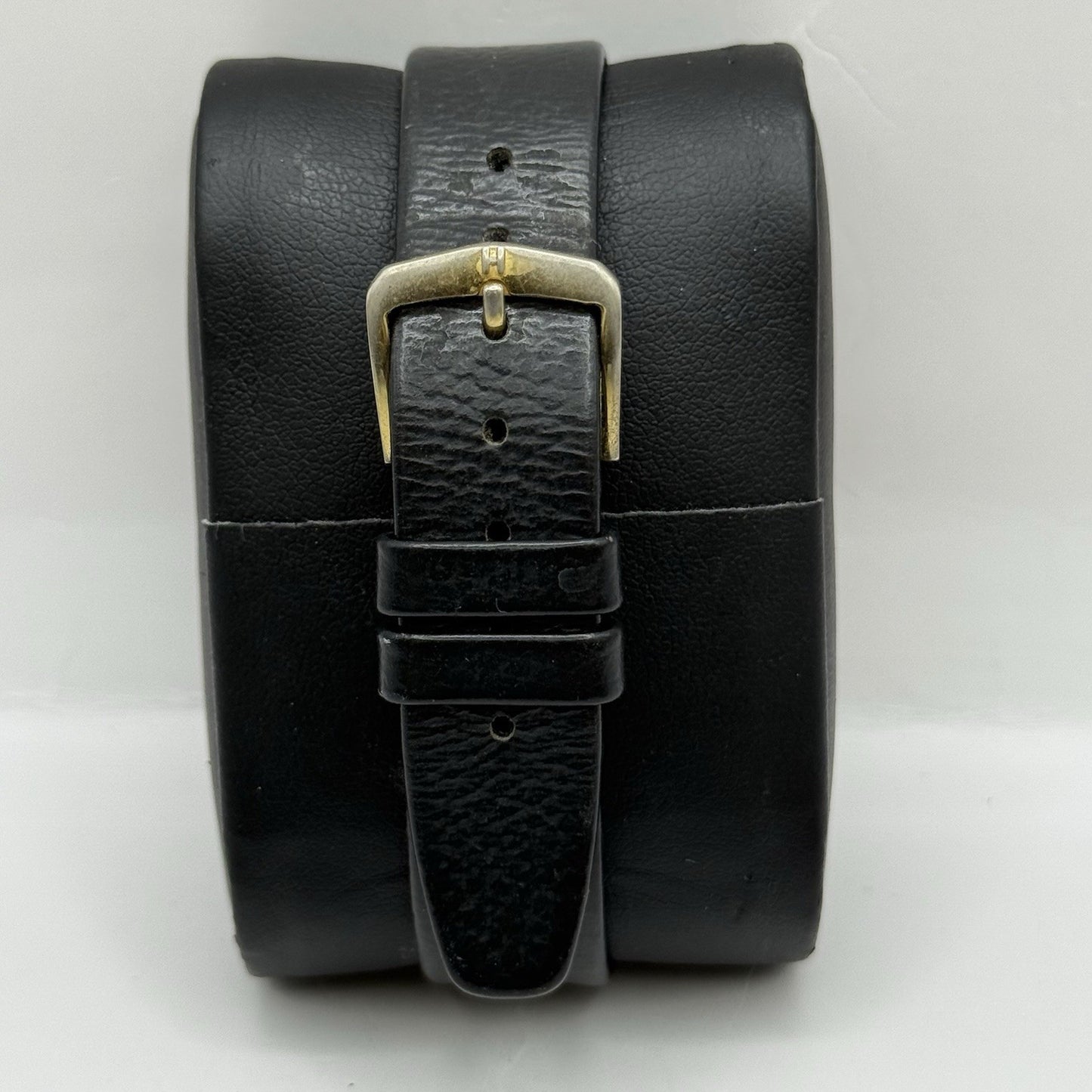 31mm Working Sekonda Quartz Gold Plated Leather Strap Quartz Watch New Battery