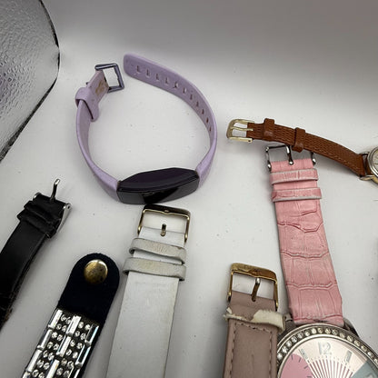 Bundle Of 15 Quartz Watches Job Lot Modern / Vintage Untested Parts / Repair