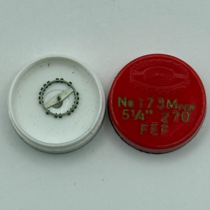 FEF 270 Balance Complete 5 1/4''' Renata 173 M Watch Movement Parts DAMAGED