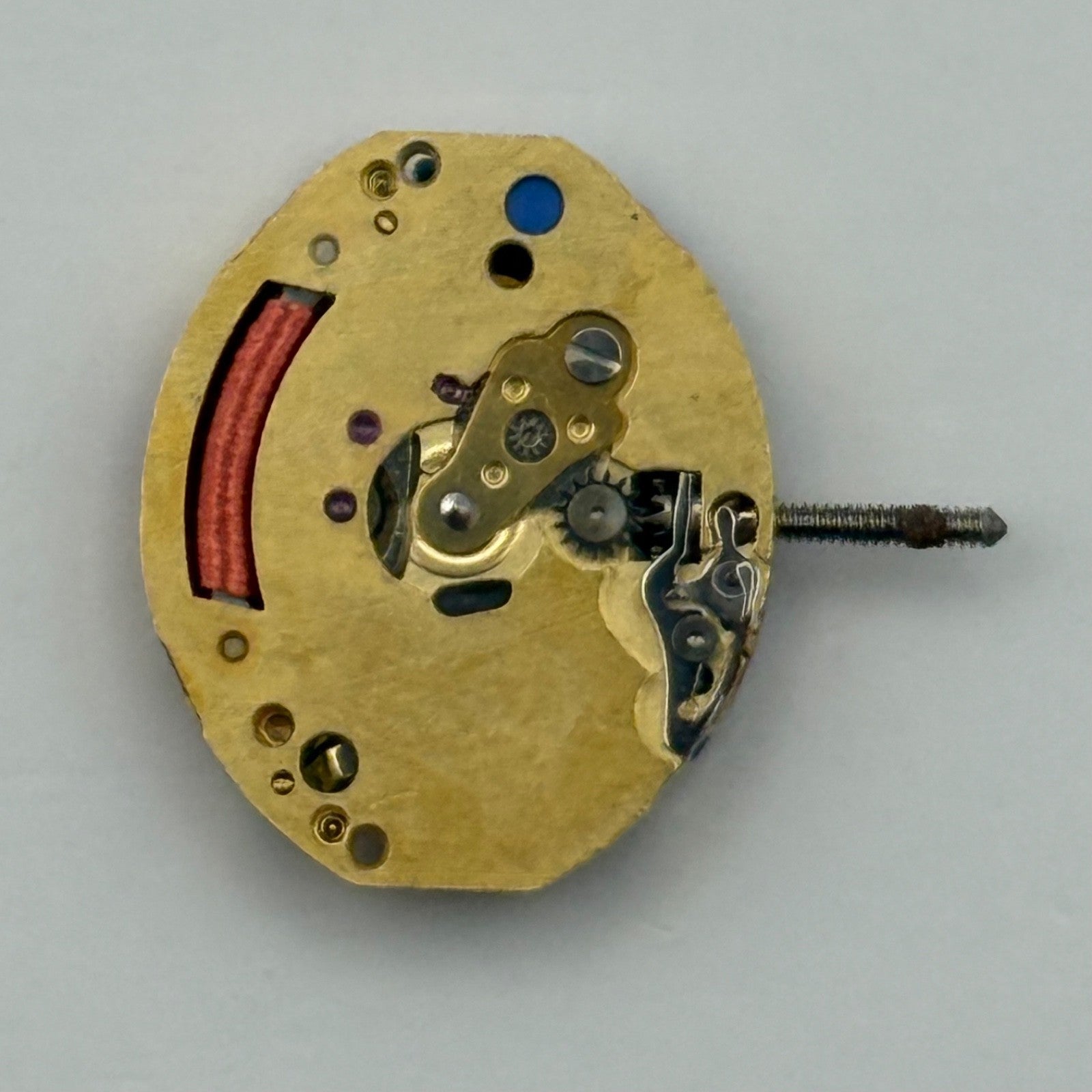 ETA 978.002 Quartz Watch Movement Incomplete Swiss Ladies Vintage Parts Repair